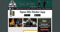 Desktop Screenshot of openmicidaho.com